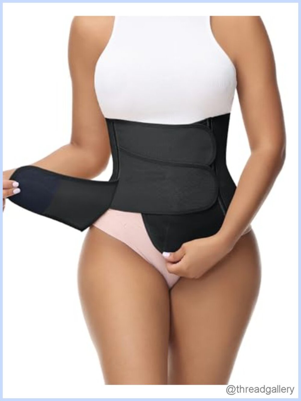 SHAPSHE Postpartum Belly Band Adjustable Wrap Abdomen Compression Support